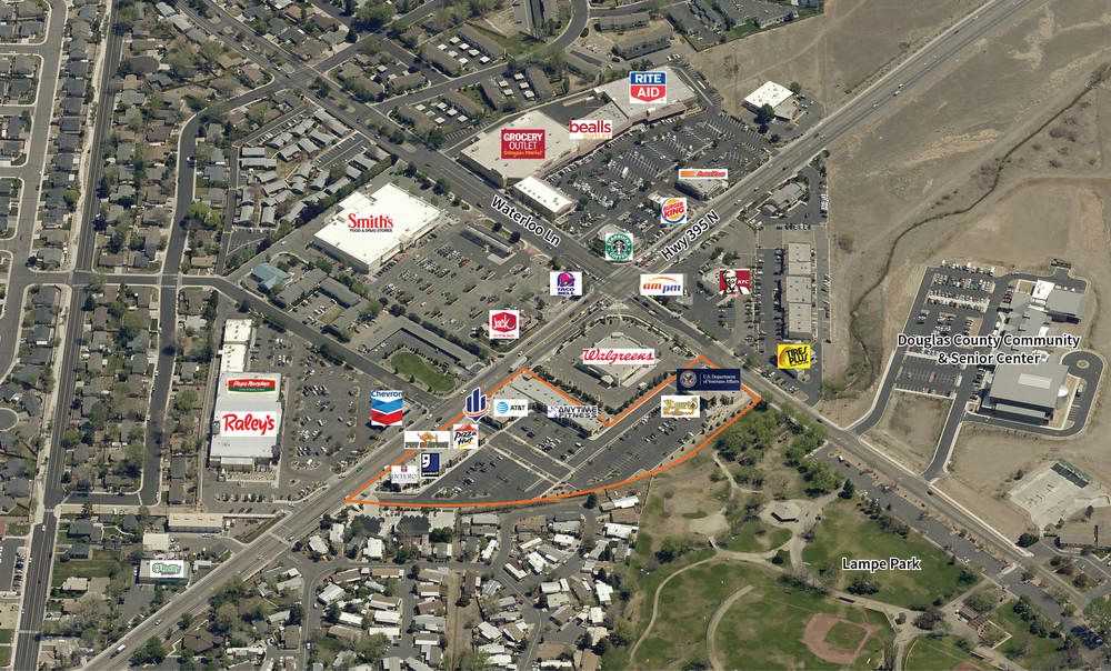 Waterloo Center: 1352 - 1362 N Hwy 395, Gardnerville, NV 89410